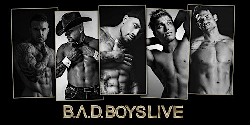 Imagem principal do evento Bad Boys Live Male Revue