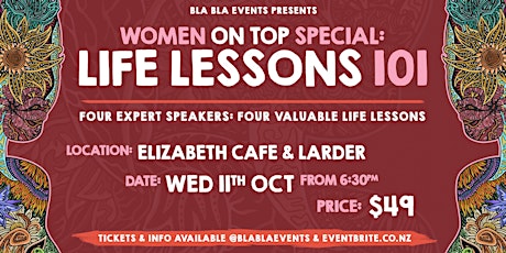 Image principale de Life Lessons 101: Women on Top Special