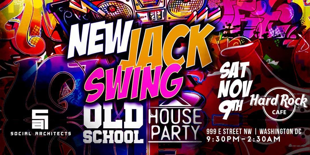 OLD SCHOOL HOUSE PARTY VOL 9 - NEW JACK SWING 80'S VS 90'S PARTY 