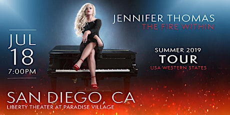 Jennifer Thomas - The Fire Within Tour (San Diego, CA) primary image