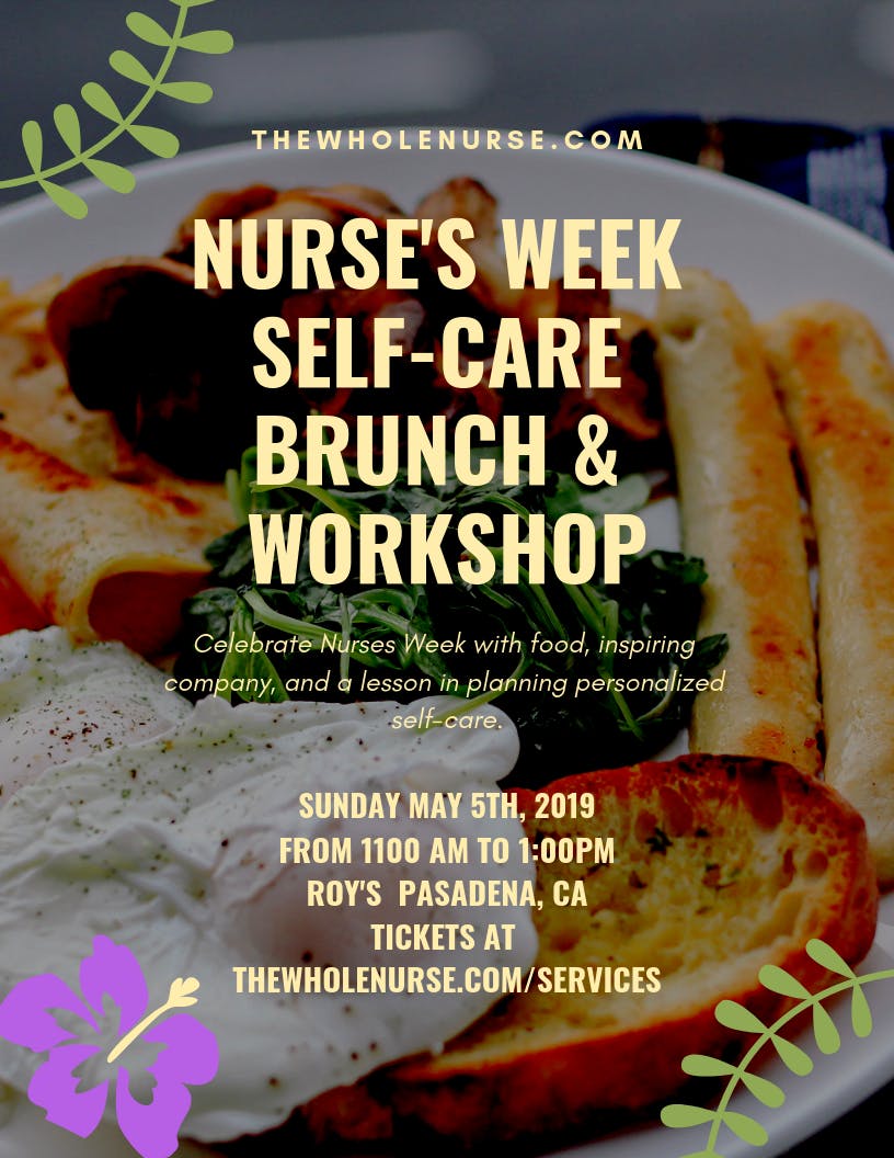 Nurse's Week Brunch & Selfcare Workshop 