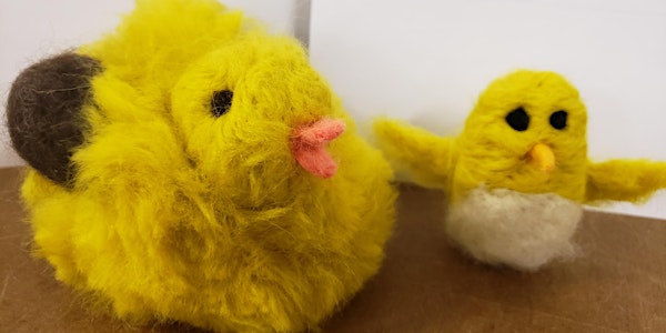 Create a Needlefelted Easter Chick