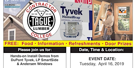 Tague Lumber Contractor College in Doylestown—Tyvek, Andersen Windows & LP  primary image
