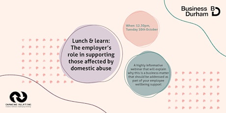 Imagen principal de The employer's role in supporting those affected by domestic abuse