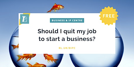 Imagem principal do evento FREE ONLINE: Should I quit my job to start a business?