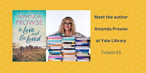 Coffee & cake with bestselling author Amanda Prowse | Yate Library primary image