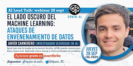 Imagen principal de Webinar (AI Talk): El Lado Oscuro del ML: Ataque de Envenenamiento de Datos