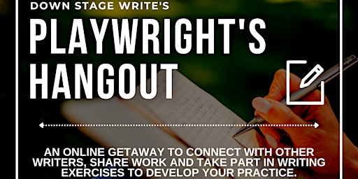 Playwrights Hangout (Online) primary image