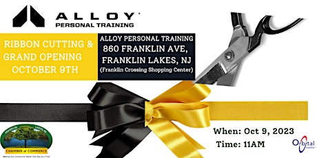 Alloy Personal Training Ribbon Cutting & Grand Opening  primärbild