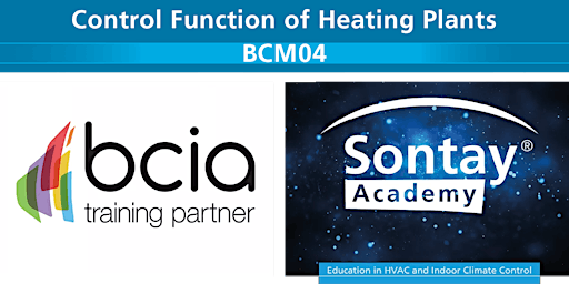 Imagem principal do evento BCM04 - Control Function of Heating Plants