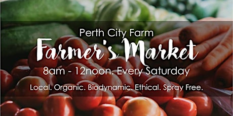 Mother's Day Farmers Market at Perth City Farm primary image