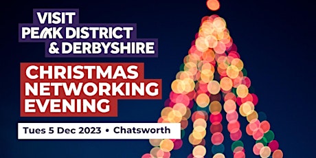 Visit Peak District & Derbyshire Member's Christmas Networking Evening primary image