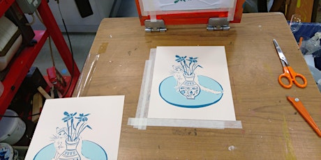Screen Printing on SATURDAY 29th June with Emily Gillmor and Chris Mercier primary image