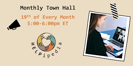 HELPipedia Virtual Town Hall - OPEN TO ALL