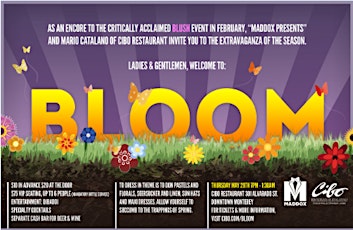 MADDOX Presents: BLOOM primary image