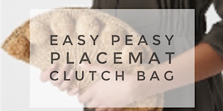 Easy peasy placemat clutch bag  primary image