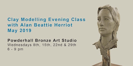 Clay Modelling Evening Class with Alan Beattie Herriot May 19 primary image