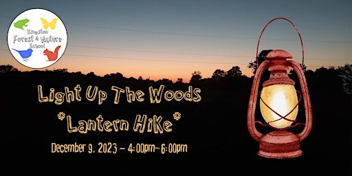 Light Up The Woods – 2nd Annual Lantern Hike primary image
