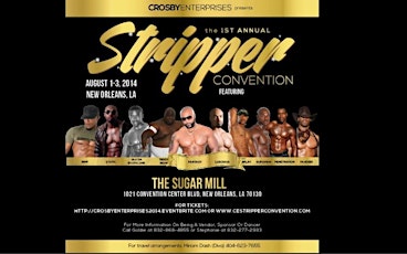 Crosby Enterprises 1st Annual Stripper Convention Party Bus Atlanta primary image