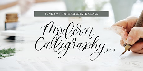 Modern Calligraphy 2.0 Intermediate Workshop | Muse Jar primary image