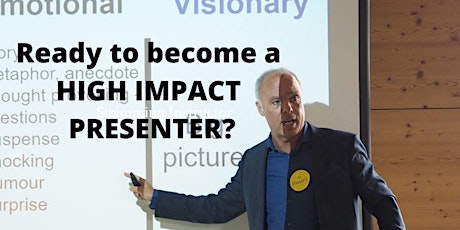 High Impact Presenting & Public Speaking - One Day Workshop primary image