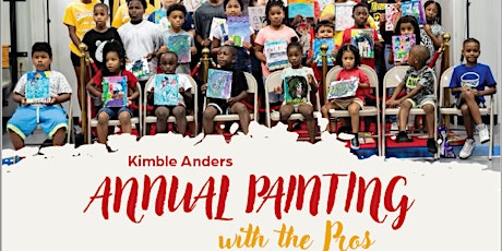Kimble Anders Running Back Giving Back "Painting with the Pros" primary image