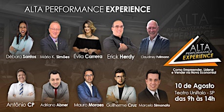 Imagem principal do evento LUIZA - ALTA PERFORMANCE EXPERIENCE - Como Empreender, Liderar e Vender na Nova Economia!