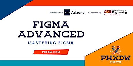 Figma Advanced – Mastering Figma (PHXDW: In-person or Virtual) primary image