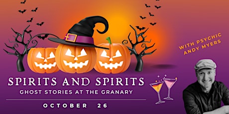 Spirits and Spirits: Ghost Stories at The Granary primary image