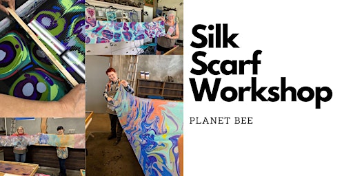 Primaire afbeelding van Create a Silk Scarf, SIP & DIP Workshop- Vernon