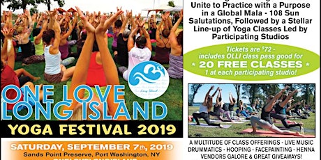 One Love Long Island - 2019 Yoga Festival primary image