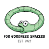 Logotipo de For Goodness Snakes8