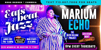 Imagen principal de 8pm  ALL NEW LADIES LOVE LIVE MUSIC FREE with RSVP  - EATS BEATS & JAZZ