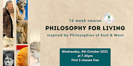 Imagen principal de Course: Philosophy For Living (first 2 classes free)