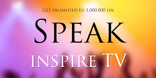 Speak, Inspire & Get Promoted