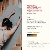 Mindful Movement & Meditation primary image