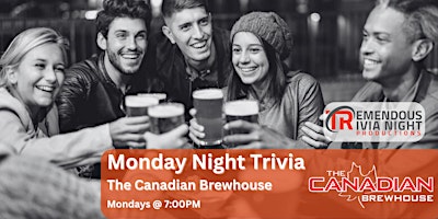 Calgary Canadian Brewhouse University Monday Night Trivia