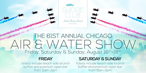 Air & Water Show Friday 8/16