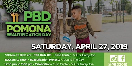 POMONA BEAUTIFICATION DAY| Cal Poly Pomona (ONLY) Registration Portal  primary image