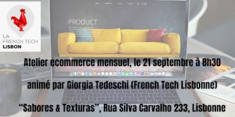 Primaire afbeelding van Le 21 septembre à 8h30 : atelier e-commerce avec Giorgia Tedeschi