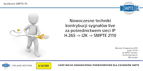 SMPTE-PL: Nowe techniki kontrybucji sygnałów live za pośrednictwem sieci IP primary image