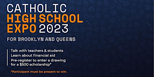 REGISTER HERE for Catholic High School Expo 2023 - TUESDAY primary image