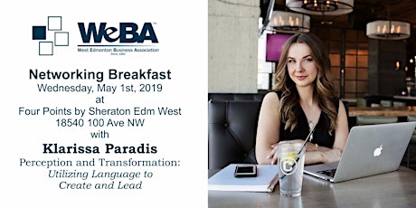WeBA Breakfast with Klarissa Paradis primary image