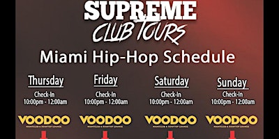 Discover Voodoo Lounge Events & Activities in Miami Gardens, FL | Eventbrite