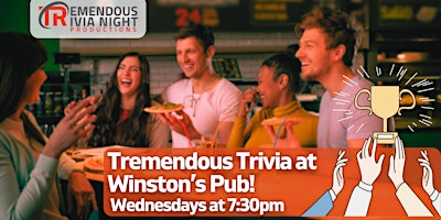 Saskatoon Winston’s English Pub Wednesday Night Trivia!