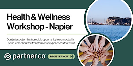 Partner.Co Presents Health & Wellness Workshop  - Napier  primärbild