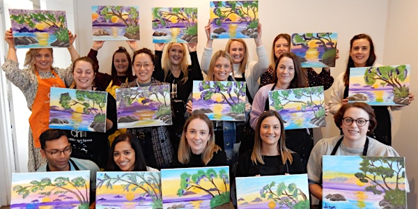 Paint and Sip in Melbourne: Pure Tranquility