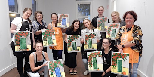 Paint and Sip in Melbourne: Green Door primary image