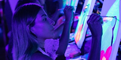 Fluorescent Painting and Wine Workshop primary image