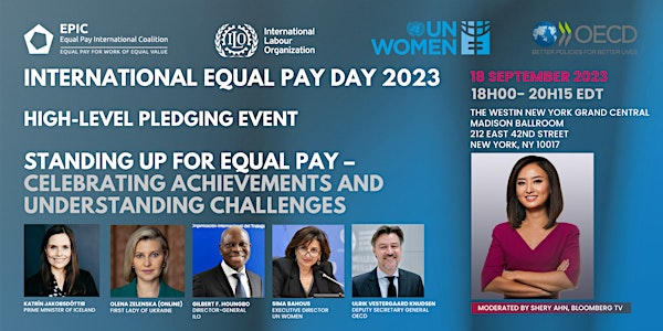 International Equal Pay Day 2023 High-Level Pledging Event (in person only)